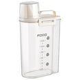 thumbnail image 2 of 100Ml Airtight Cereal Container Storage With Lids Pour Spout Measuring Cup Plastic Dry Food Dispenser Bpa-Free Food Storage Container for Flour Grain Sugar Rice, 2 of 9
