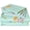 Green Floral, variant on Navy Blue Floral Printed King Sheet Set, 6 Piece Botanical Pattern Microfiber Sheets Extra Deep Pocket