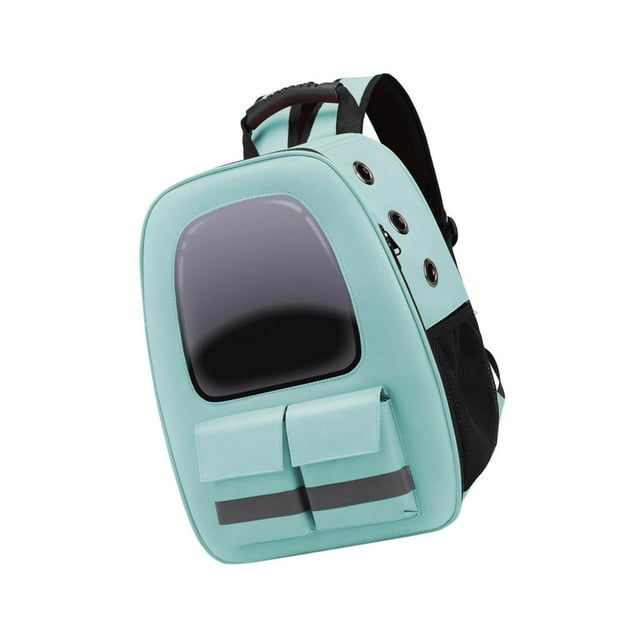 Cat Carrier Backpack Transparent Airline Approved for Outdoor bubble large Travel Green