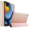thumbnail image 1 of For iPad Air 13 Inch M2 Case 2024 / iPad Pro 12.9 Inch Case 6th/5th/4th Generation Case with Screen Protector Pencil Holder,Slim Soft TPU Back Auto Sleep/Wake Protective Tablet Cover - Rose Gold, 1 of 5
