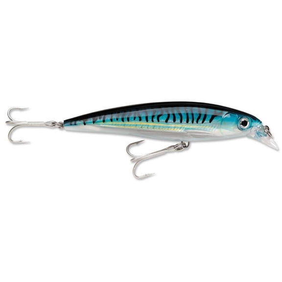 Rapala 5 1/4" X-Rap 14 Saltwater Fishing Lure - Silver Blue Mackerel