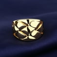 thumbnail image 5 of 14K Gold Plated Criss Cross Ring, 5 of 5