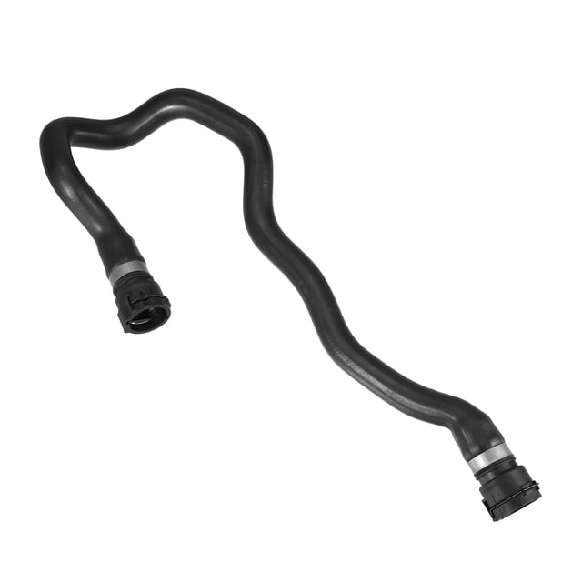 Manguera de refrigerante del radiador Unique Bargains No.11531438634 para BMW 525i Base 2.5L L6 - Gas 2001-2003 Color negro de goma