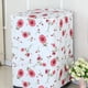 thumbnail image 2 of Funda protectora para lavadora Lavadora secadora de carga frontal Impermeable Patrón de flores rojas Hojas verdes 58 x 63 x 85 cm JM, 2 of 5