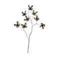 thumbnail image 2 of Arreglo floral con ramas de mariposas artificiales para cumpleaños. Ideal para hacer ramos de flores. Estilo F, 2 of 9