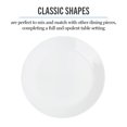 thumbnail image 4 of Platos para Cena Martha Stewart Opalton Juego de 6 Piezas 25 cm Blanco, 4 of 7