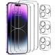 thumbnail image 2 of Protectores de pantalla para IPhone 12 13 Pro Max Mini, Protector de lente de cámara para IPhone 11 14 Pro MAX XS X XR, cubierta completa de vidrio templado, 2 of 4