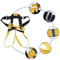 thumbnail image 1 of Half Body Climbing Harness, Climbing Safety Strap, Rappelling Harness Comfortable for Mountaineering Rock Climbing, 1 of 7