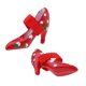 thumbnail image 4 of Sandalias de Miniatura Hugo para muñecas 1/12 Color rojo, 4 of 8