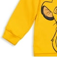 thumbnail image 5 of Disney Lion King Simba Little Boys Fleece Pullover Hoodie and Pants Outfit Set Infant to Big Kid, 5 of 5