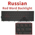 thumbnail image 1 of New Original Notebook Keyboard For DELL Inspiron 15 3000 5548 5542 3541 3542 5547 P39F Series US Keyboard RU Red font Backlit, 1 of 6