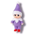 thumbnail image 1 of LitoMagic Christmas Baby Elf Doll in Purple Jumpsuit, 1 of 5