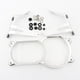 thumbnail image 4 of Cubierta protectora para delanteros de motocicleta kusrkot Protector de faro de motocicleta Plata, 4 of 8