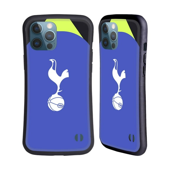 Head Case Designs Officially Licensed Tottenham Hotspur F.C. 2022/23 Badge Kit Away Hybrid Case Compatible with Apple iPhone 12 Pro Max