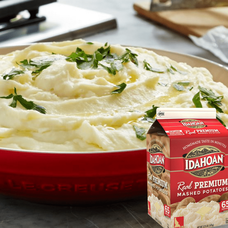 Idahoan Real Premium Mashed Potatoes Made with Gluten Free 100