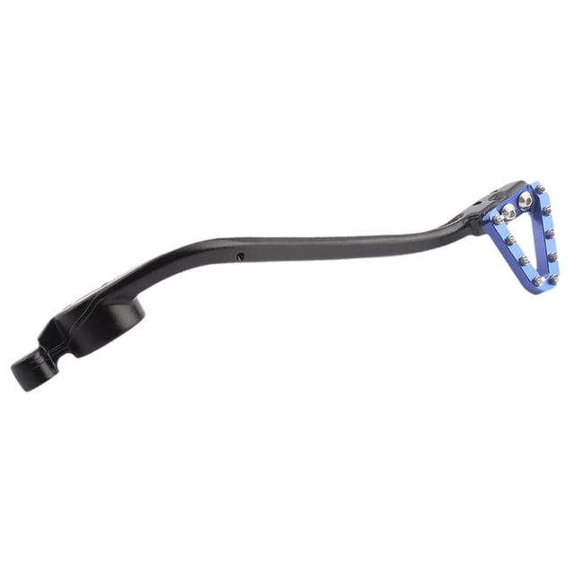 harayaa Motorcycle Rear Brake Pedal Foot Lever Replace Professional Practical Durability Blue