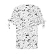 thumbnail image 5 of Fiudx Ofertas Flash Del Día Blusa de Manga Corta de Verano con Cuello En V para Mujer, Sexy, Informal, con Estampado Regular, 5 of 5