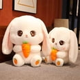 thumbnail image 4 of Conejito de Peluche YONGSHENG 30 cm/11,8 pulgadas Regalo Cumpleaños Navidad Pascua, 4 of 5