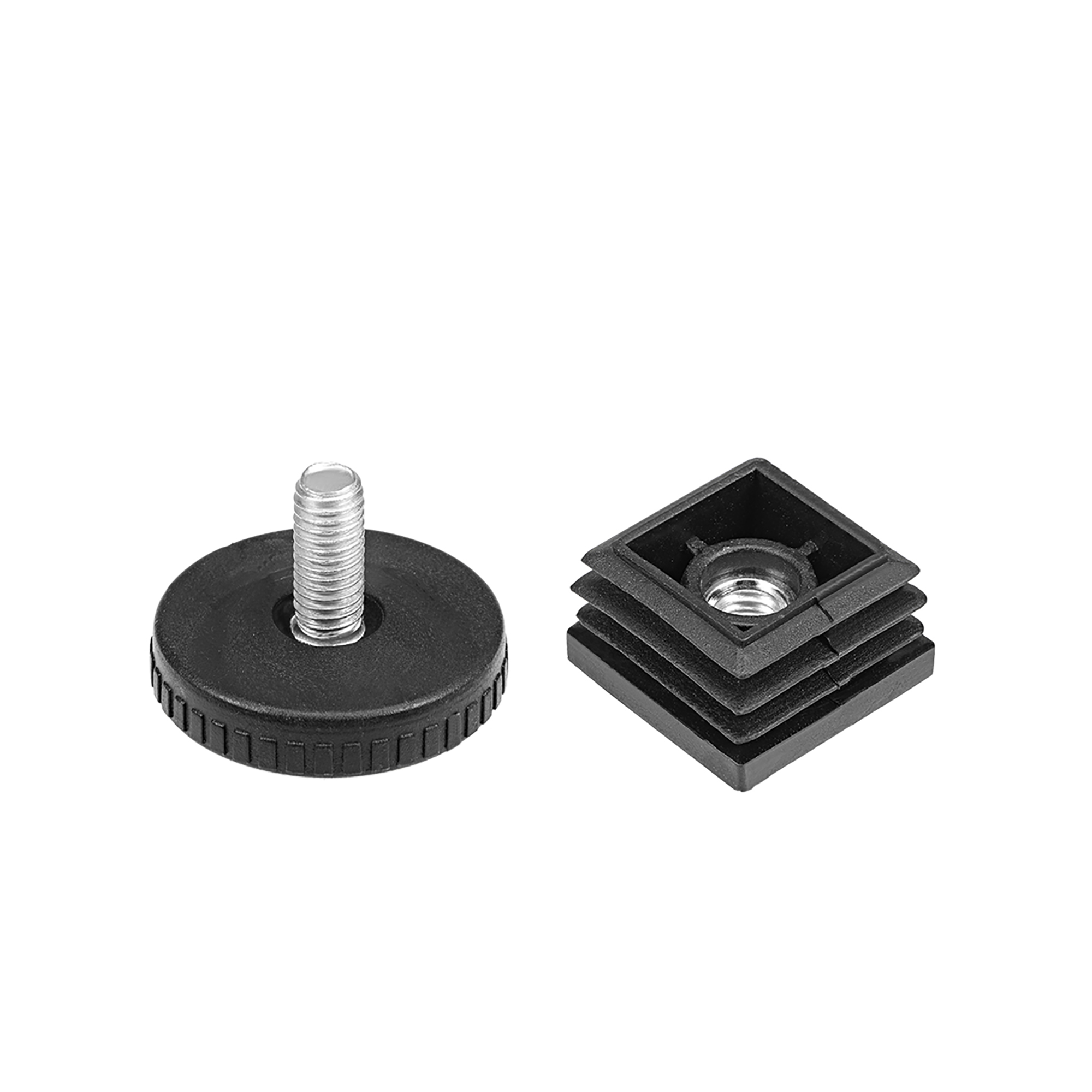 Furniture Levelers, Adjustable Leveling Glides 40mm Base Diameter M8