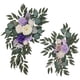 thumbnail image 1 of 2 piezas de arco de boda con flores de girasoles, decoración floral artificial para pared Opción 3H, 1 of 8