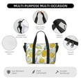 thumbnail image 3 of Travel Duffle Bag Cute Delicious Pineapple Travel Tote Bags Carry on Luggage Waterproof Weekender Bags with Top Handle Adjustable Shoulde Strap for Travel Gym, 3 of 5