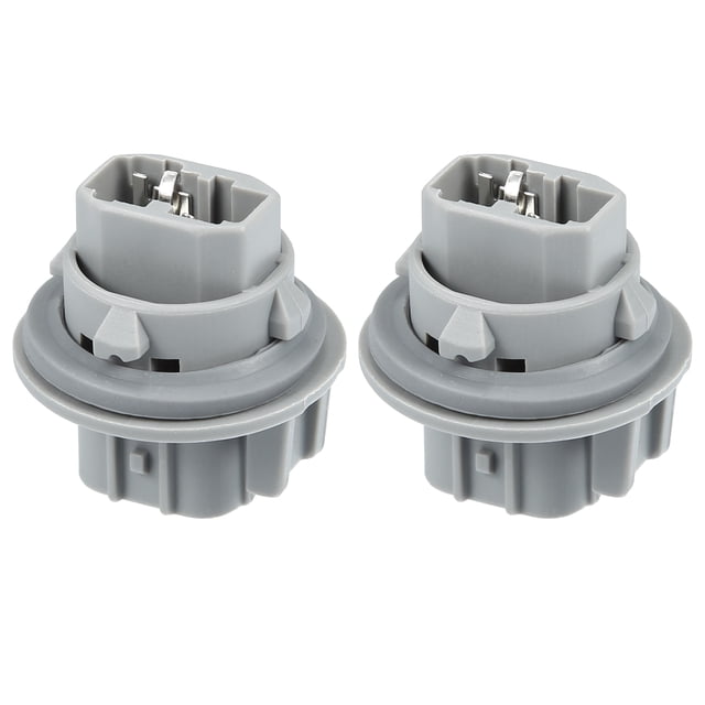 Enchufe de bombilla de luz de puntero de señal de giro 33302S5AA01 para Acura RDX 2007-2015 plástico gris (juego de 2)