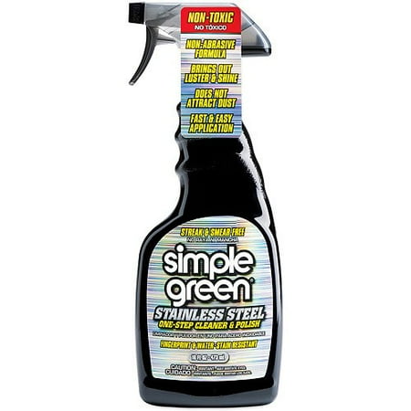Simple Green Stainless Steel One-Step Cleaner And Polish, 16 Oz