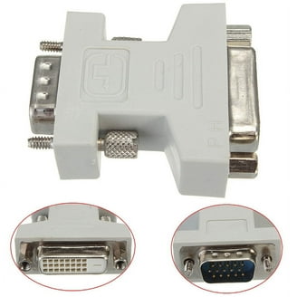 Adattatore Video DVI-I (29 Pin) Femmina A VGA (15 Pin