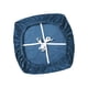 thumbnail image 5 of Funda de asiento de silla elástica extraíble universal para silla de oficina o computadora Azul, 5 of 9
