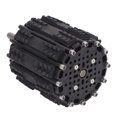 thumbnail image 3 of Rueda De Oruga Para Tanque, Rueda De Oruga Para Tanque Caucho POM Antideslizante 112,1 Mm De Diámetro 124 Mm De Ancho Bandas De Rodadura De Tanque Eslabones De Cadena, 3 of 8