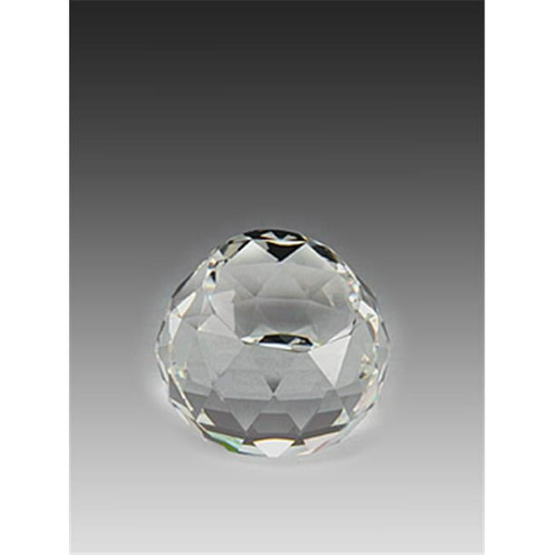 Asfour Crystal 175-70 2,75 L x 2,36 H. Figurines de Bureau Presse-Papiers en Cristal