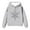 Light Gray, variant on Fiaer Kids Snowflake Sweatshirt Hoodie Minimalist Winter Pullover Long Sleeve Shirt for Boys Girls,Size 1-14 Years Red 160