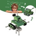 thumbnail image 1 of Set de juguetes Iplay Ilearn Military Series 1 con tanque y vehículo de radar, 1 of 1