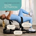 thumbnail image 4 of Lifepro Hip Thrust Machine – Adjustable Glute Workout Equipment for Home – Foldable Booty Builder Glutes Machine for Home & Thrust Glute Bench - Black, 4 of 7