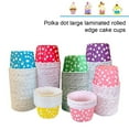 thumbnail image 3 of Naiovety Copas de helado redondas de 50 piezas con un diseño lindo - Ideal para un único - Paquete de 50 tazones de helado de un solo Type2 NO2, 3 of 6