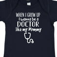 thumbnail image 4 of Inktastic Future Doctor Like Mommy Girls Baby Bodysuit, 4 of 5
