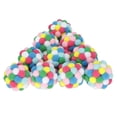 thumbnail image 2 of Juguete colorido de la bola del gato, diseño fácil de usar de la bola del juguete del gato de las bolas de la felpa del gato del juguete de la bola del gato 10pcs, 2 of 8
