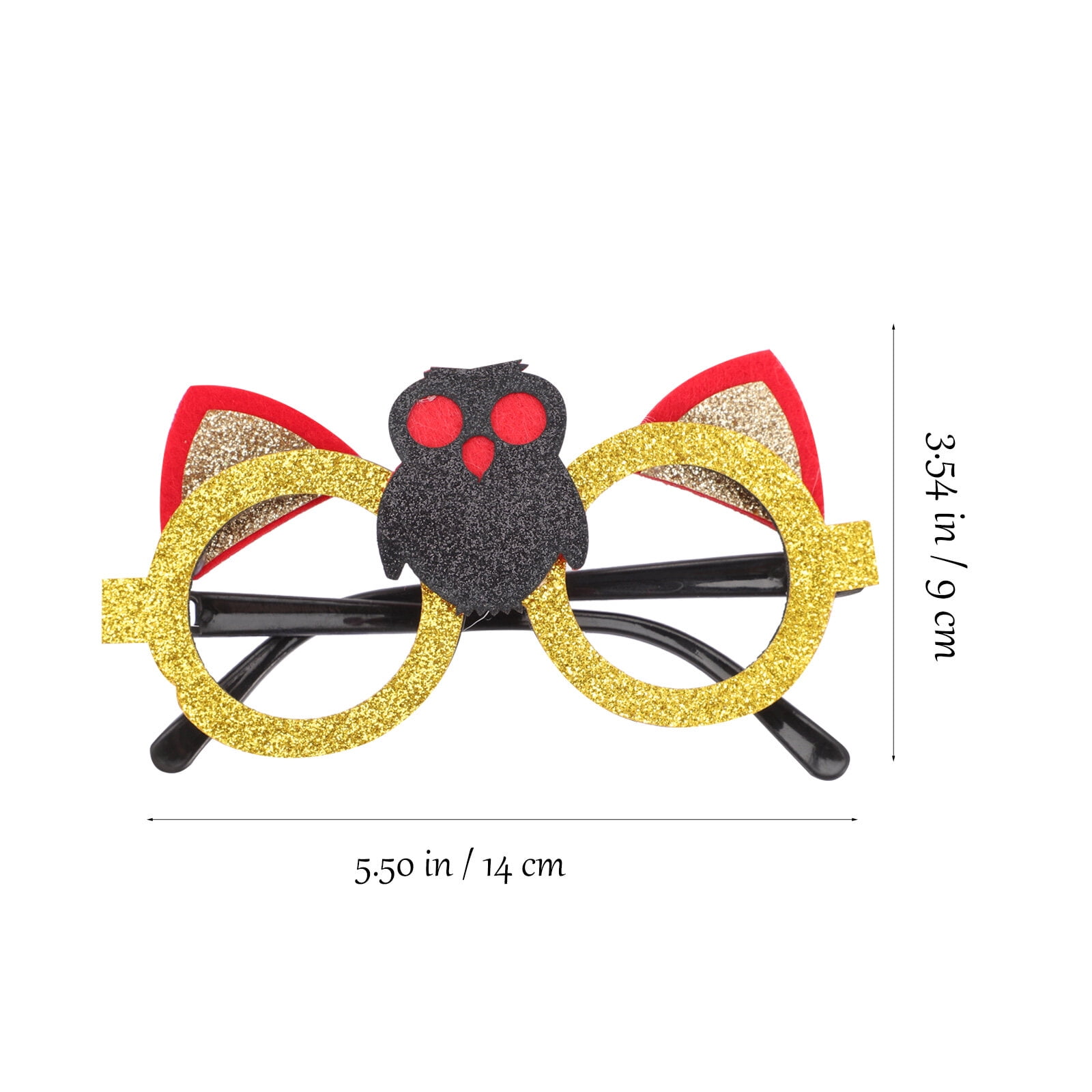 6 Pcs Halloween Glasses Party Eyeglasses Props Festival Funny Costume