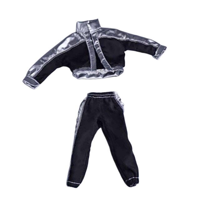 Figura de acción masculina de 6 pulgadas, abrigo, pantalones, cuerpo de figura de acción, Cosplay, tela suave para hombre perfke Chaqueta de muñeca