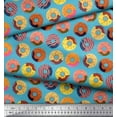 thumbnail image 3 of Soimoi Cotton Duck Fabric Donuts Food Fabric Prints by Yard 42 Inch Wide, 3 of 3