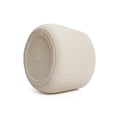 thumbnail image 7 of LuxenHome 12.5 Dia Off-White Ribbed Round Planter Pot, 7 of 7