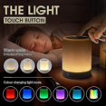 thumbnail image 4 of Night Lights Ambient Lighting Led Smart Touch Night Light Desk Lam, 4 of 5