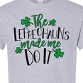 thumbnail image 4 of Inktastic St. Patrick's Day the Leprechauns Made Me Do It T-Shirt, 4 of 5
