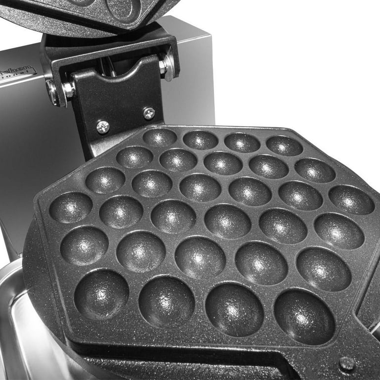 ALDKitchen Bubble Waffle Maker | GAS Type Egg Waffle Maker | Professional Rotated Bubble Waffle Machine