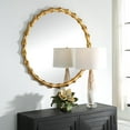 thumbnail image 3 of Uttermost Nacala Round Gold Mirror, 3 of 6