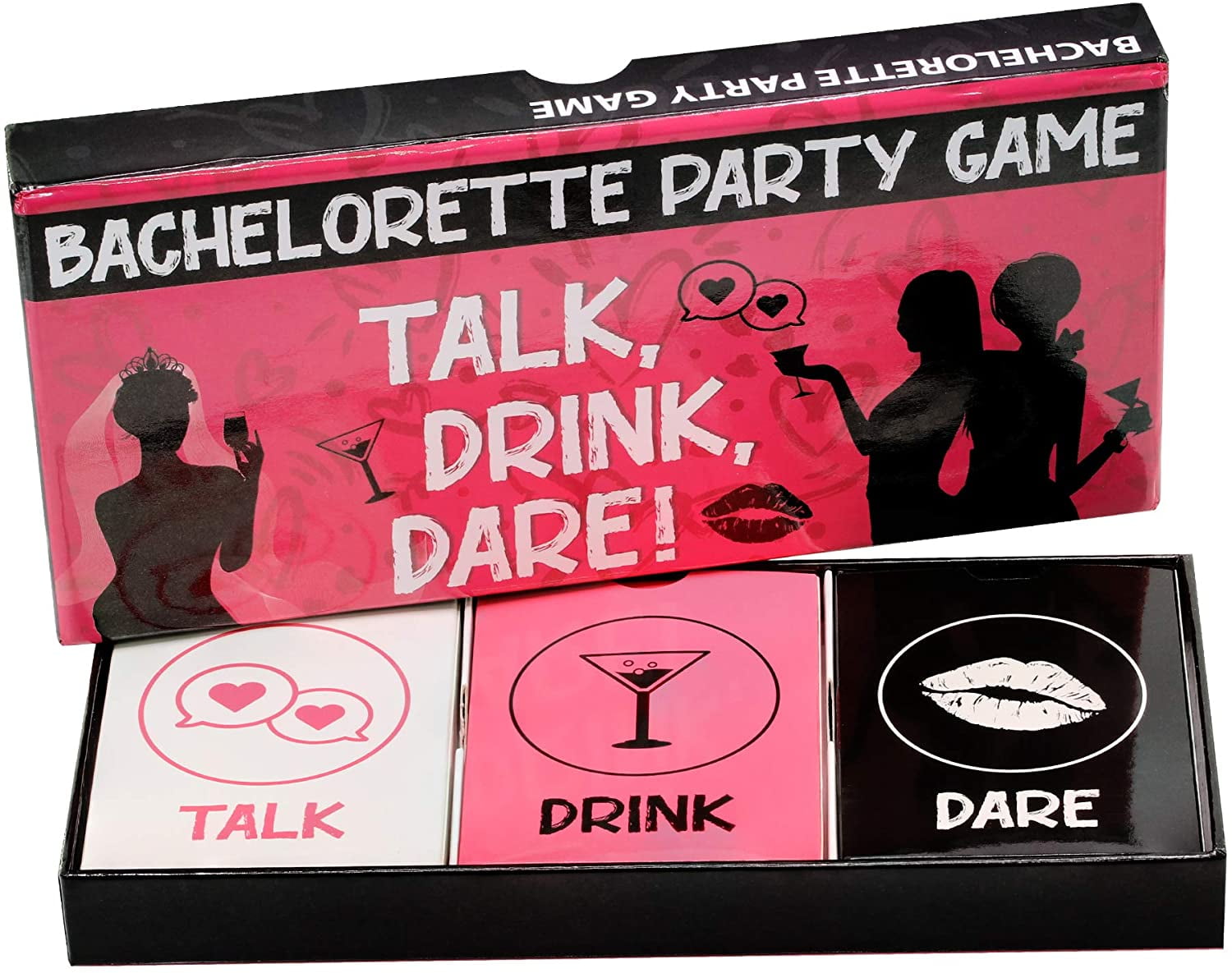 Bachelorette Party Games | 3-in-1 Game to Celebrate the Bride to Be ...