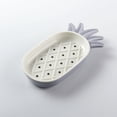 thumbnail image 4 of Clearance! Nomeni Soap Dish Dual Pineapple Draining Soap Tray Smooth Easy to Clean Detachable Cute Pineapple Shape Bar Soap Holder for Home Bathroom Shower Soap Storage Bathroom Accessories, 4 of 4
