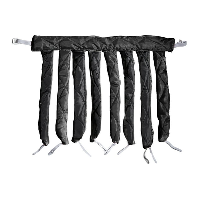 HILABEE Soft No Heat , Big Styling Tools Hair Curling Tool , Curling Rope Curls Ribbon, Black
