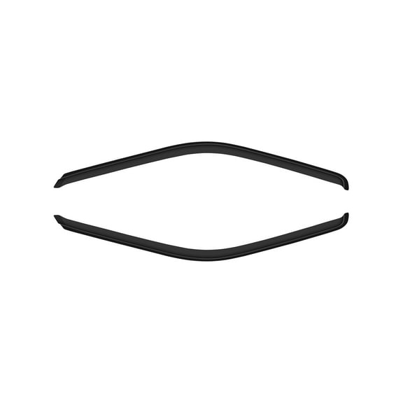 ECCPP Sun Window Deflectors Fit for 1992-1994 For Chevy For Blazer Tape-on Deflectors 2 PCS Black Sun/Rain Window Deflectors