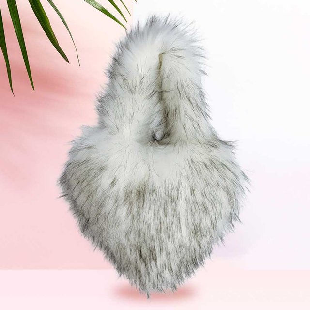 Ladies Soft Handbags Artificial Wool Women Bag Temperament Birthday Perfect Gift